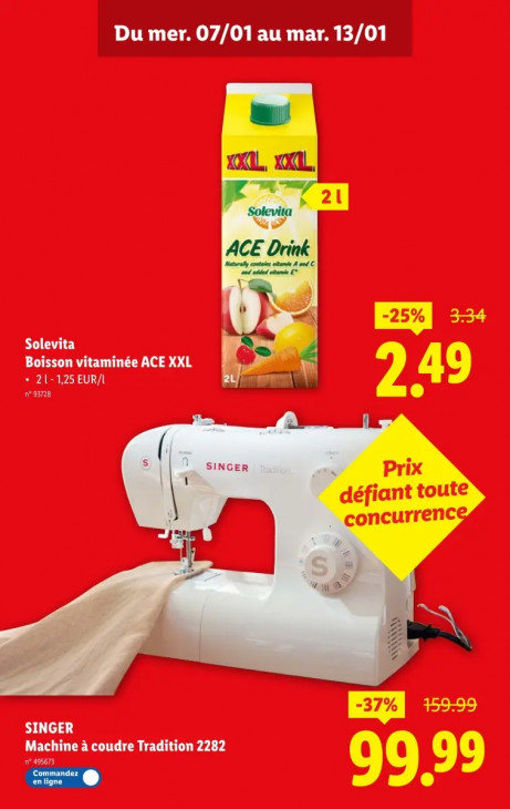 Lidl Dépliant 07.01.2026