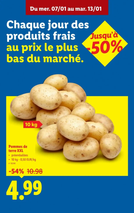 Lidl Dépliant 07.01.2026