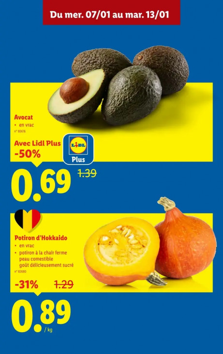 Lidl Dépliant 07.01.2026