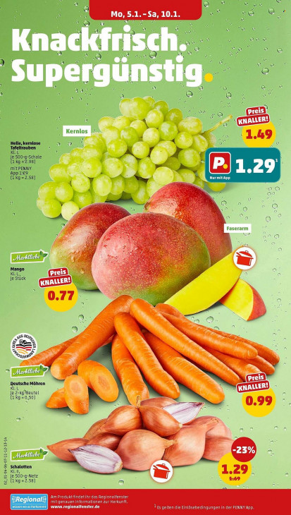 Penny Angebote ab 05.01.26 bis 10.01.26