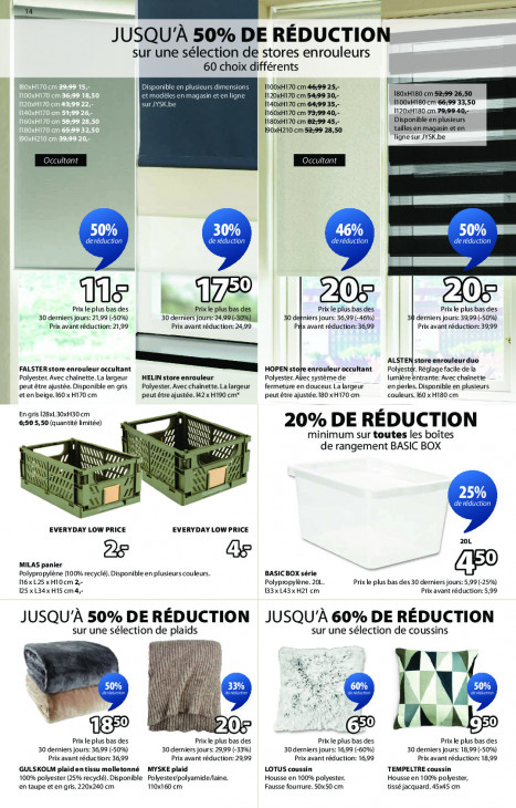 Jysk Dépliant 03.01.2026