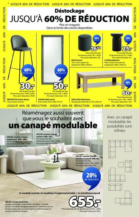 Jysk Dépliant 03.01.2026