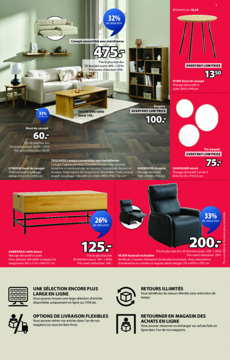 Jysk Dépliant 03.01.2026