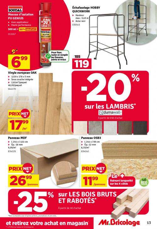 Mr. Bricolage Dépliant 06.01.2026