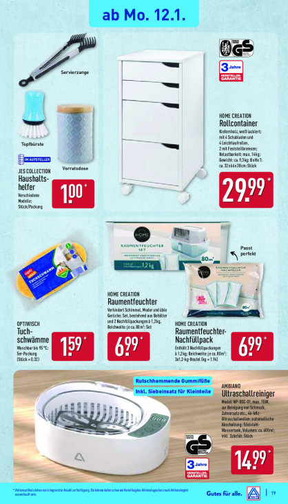 Aldi Nord Angebote ab 12.01.26 bis 17.01.26