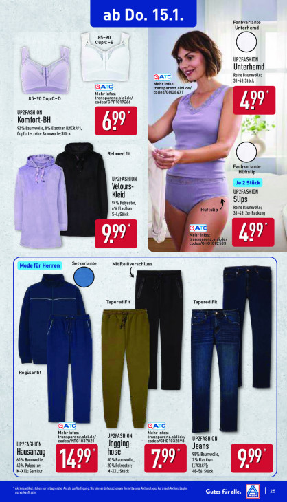 Aldi Nord Angebote ab 12.01.26 bis 17.01.26