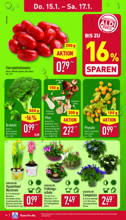Aldi Nord Angebote ab 12.01.26 bis 17.01.26