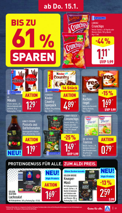 Aldi Nord Angebote ab 12.01.26 bis 17.01.26
