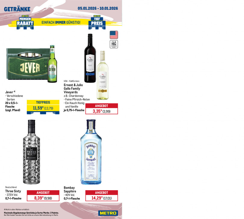 Metro Angebote ab 05.01.26 bis 10.01.26