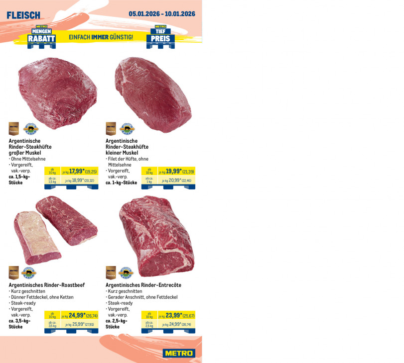 Metro Angebote ab 05.01.26 bis 10.01.26