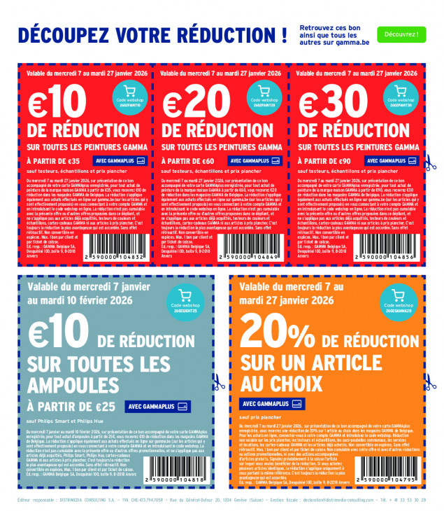 Gamma Dépliant 07.01.2026