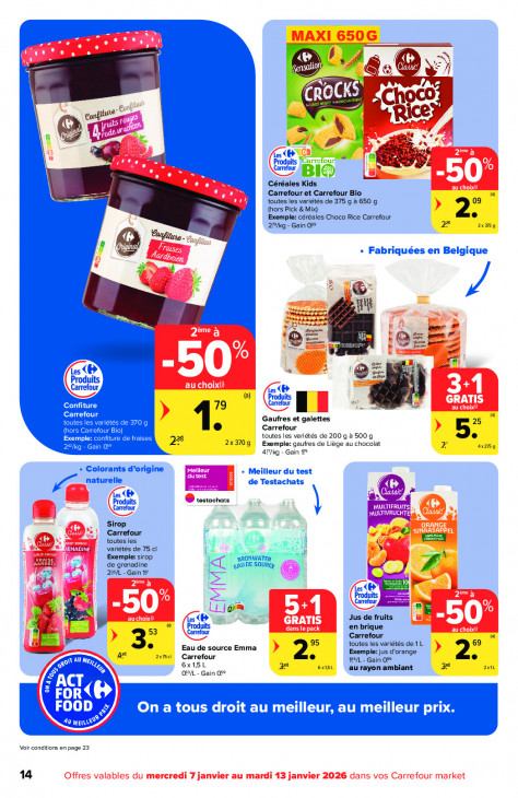 Carrefour Dépliant 07.01.2026