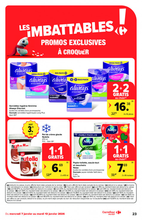 Carrefour Dépliant 07.01.2026