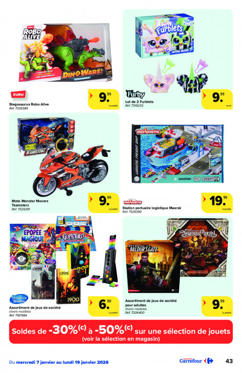 Carrefour Dépliant 07.01.2026