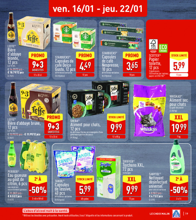 Aldi Dépliant 12.01.2026