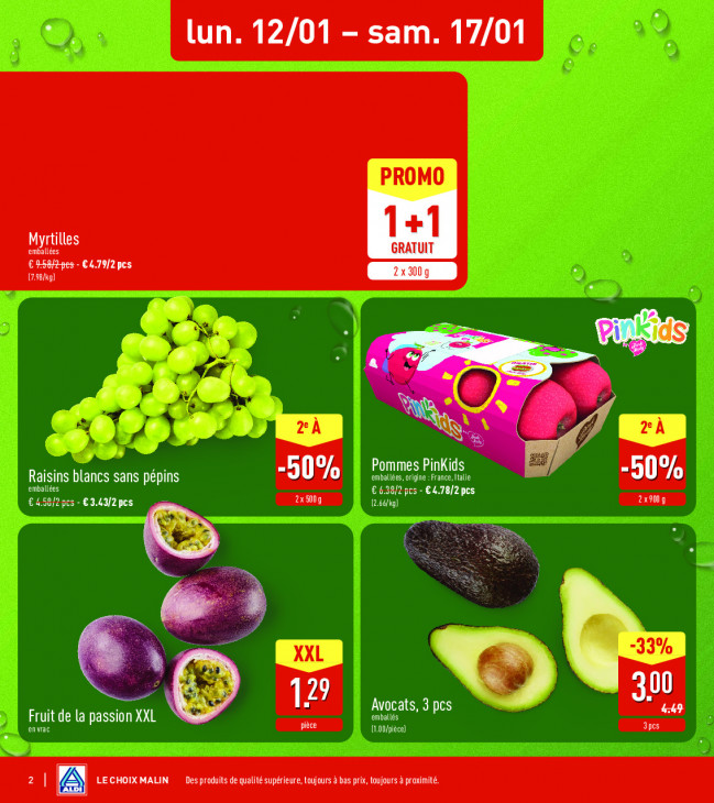 Aldi Dépliant 12.01.2026