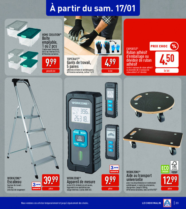 Aldi Dépliant 12.01.2026