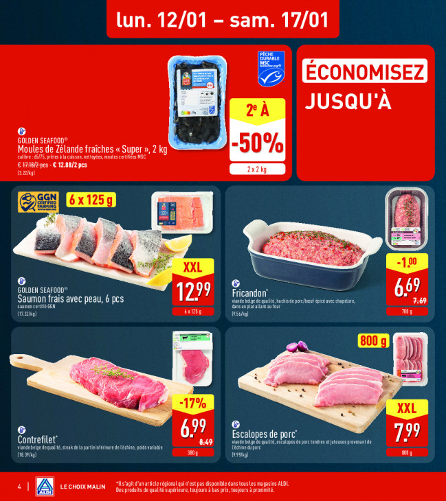 Aldi Dépliant 12.01.2026