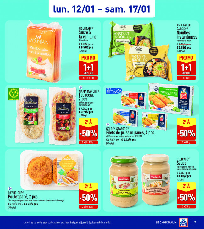 Aldi Dépliant 12.01.2026