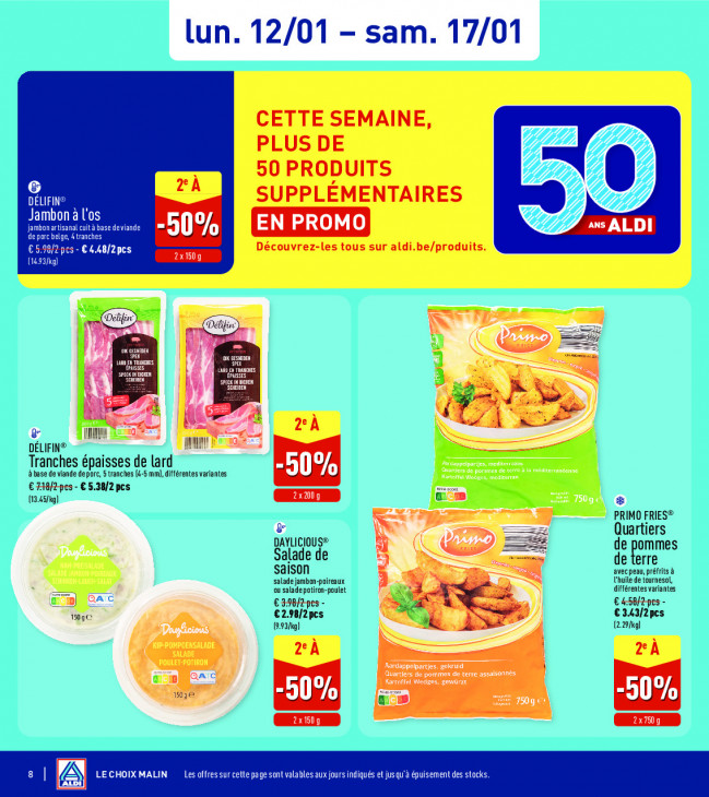 Aldi Dépliant 12.01.2026
