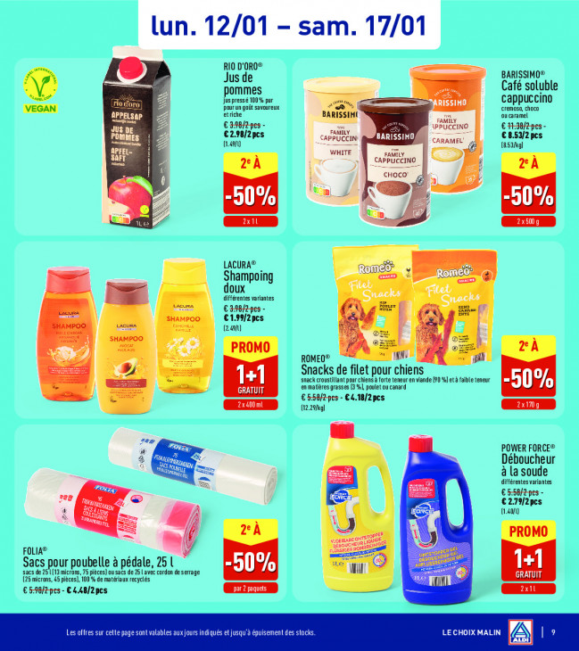 Aldi Dépliant 12.01.2026