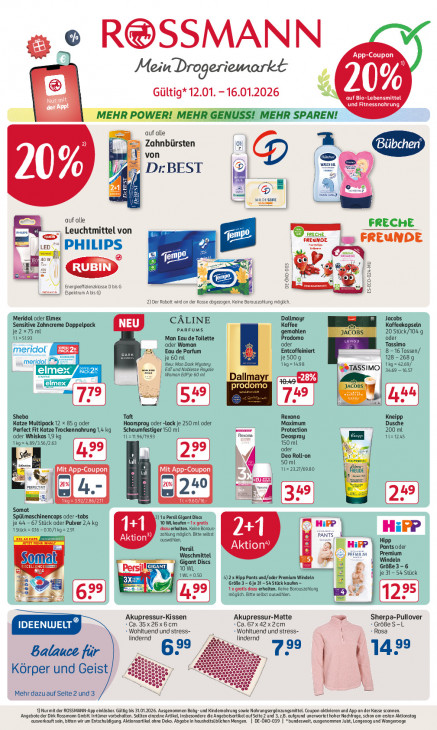 Rossmann Angebote ab 12.01.26 - bis 16.01.26