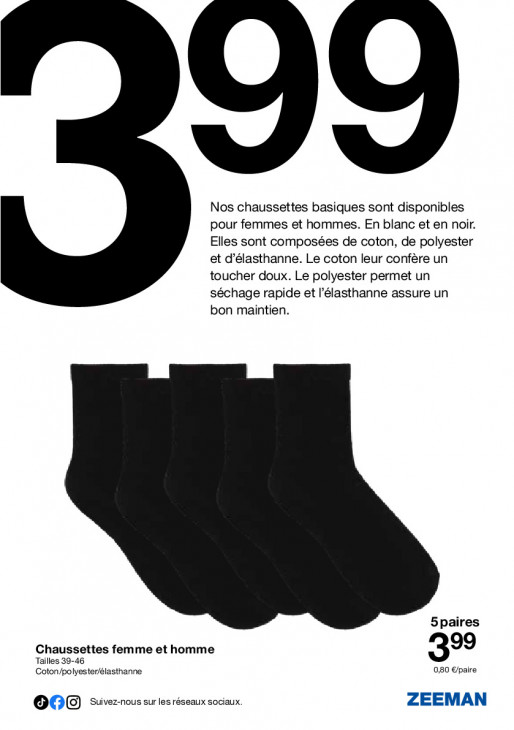 Zeeman Dépliant 10.01.2026