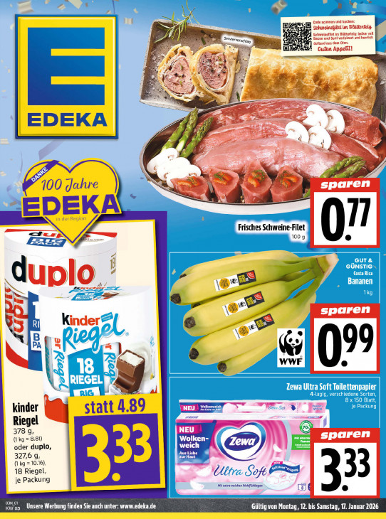 Edeka Angebote ab 12.01.26 - bis 17.01.26