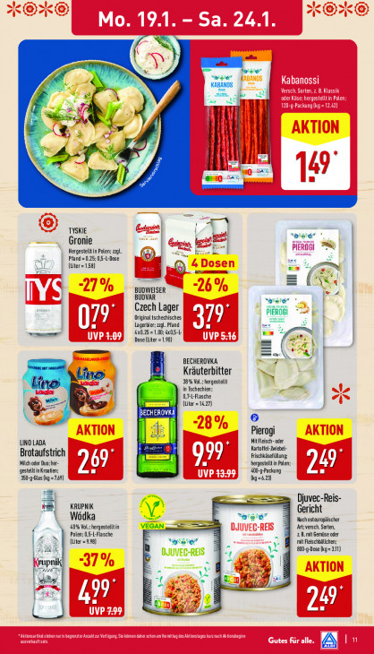 Aldi Nord Angebote ab 19.01.26 bis 24.01.26