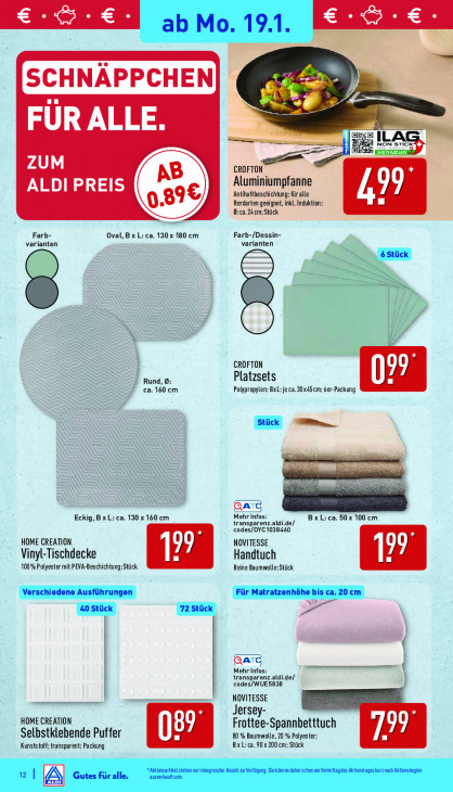Aldi Nord Angebote ab 19.01.26 bis 24.01.26