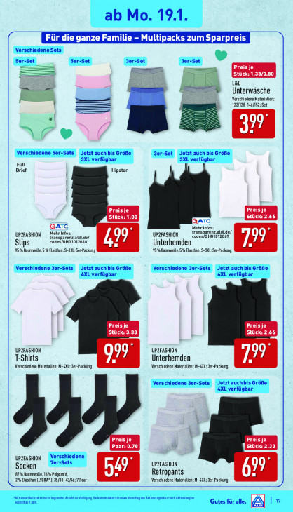 Aldi Nord Angebote ab 19.01.26 bis 24.01.26