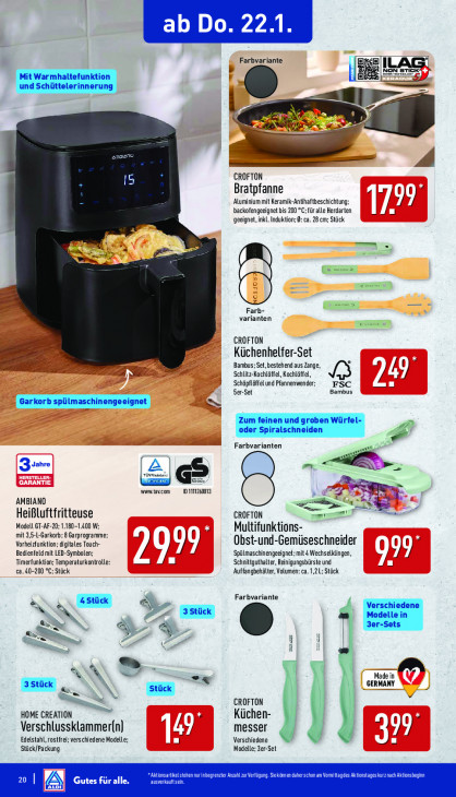Aldi Nord Angebote ab 19.01.26 bis 24.01.26