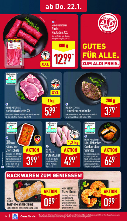Aldi Nord Angebote ab 19.01.26 bis 24.01.26