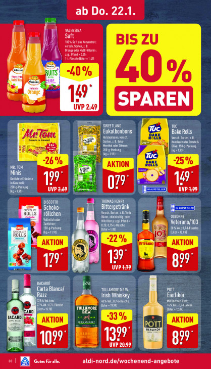 Aldi Nord Angebote ab 19.01.26 bis 24.01.26