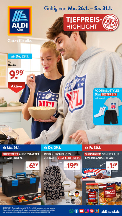 Aldi Süd Angebote ab 26.01.26 - bis 31.01.26