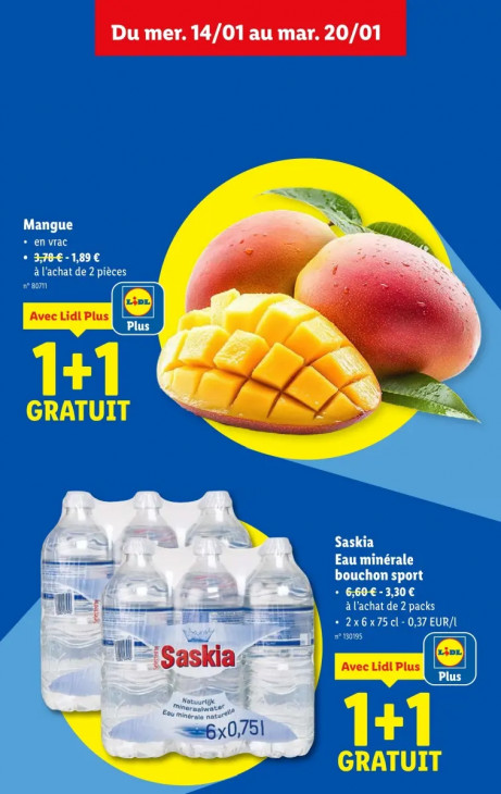 Lidl Dépliant 14.01.2026