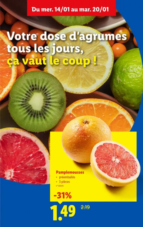 Lidl Dépliant 14.01.2026