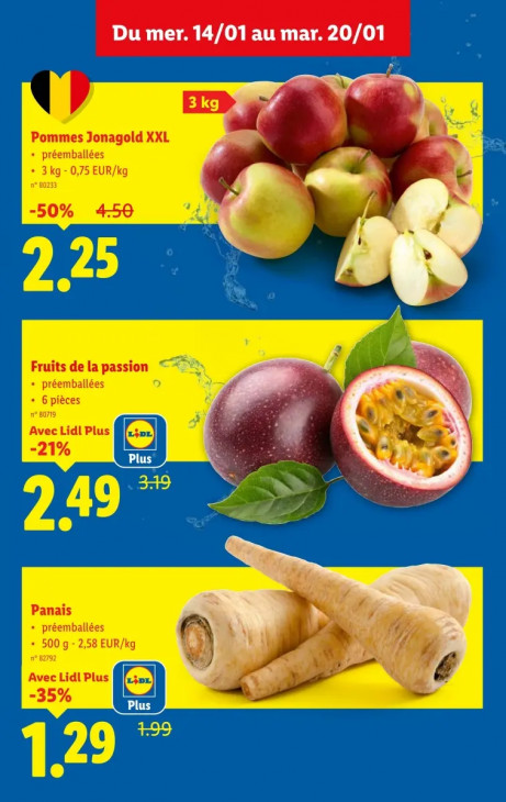 Lidl Dépliant 14.01.2026