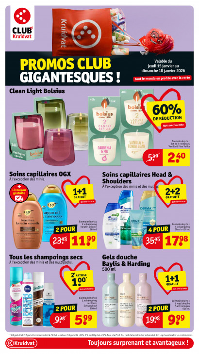 Kruidvat Dépliant 13.01.2026