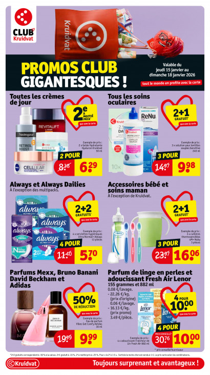 Kruidvat Dépliant 13.01.2026