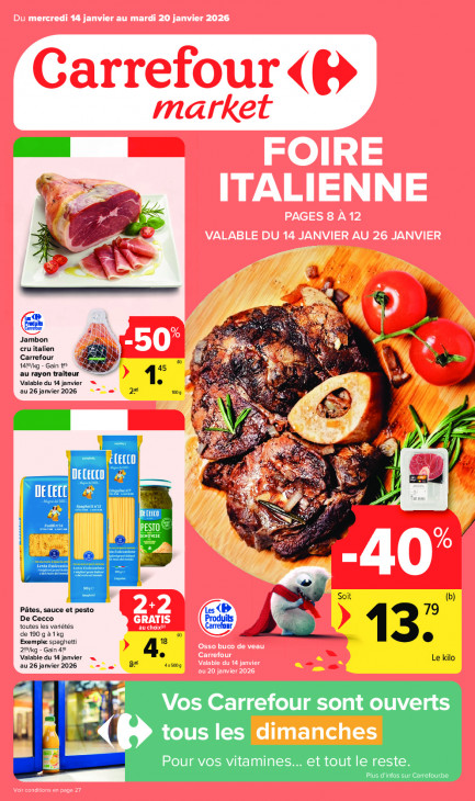 Carrefour Dépliant 14.01.2026