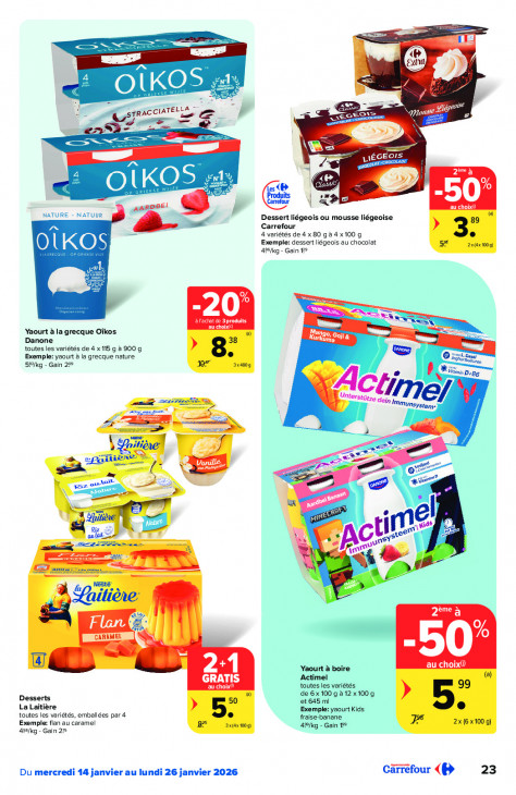 Carrefour Dépliant 14.01.2026