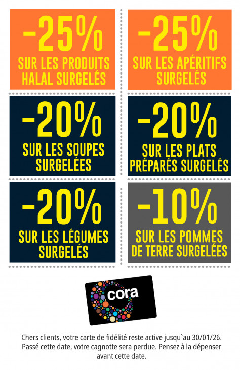 Cora Dépliant 13.01.2026