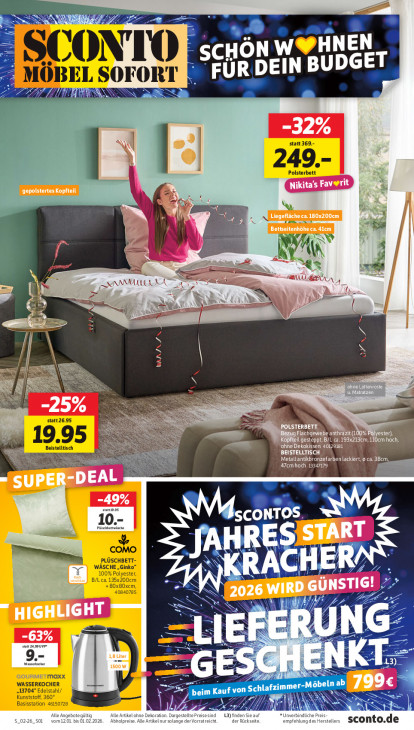 Sconto Angebote ab 12.01.26 - bis 01.02.26