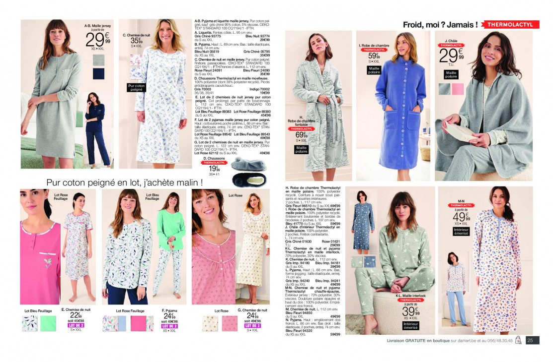 Damart Dépliant 01.01.2026