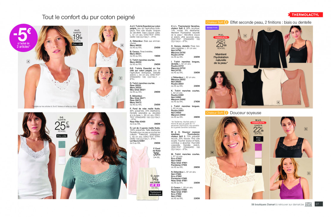 Damart Dépliant 01.01.2026