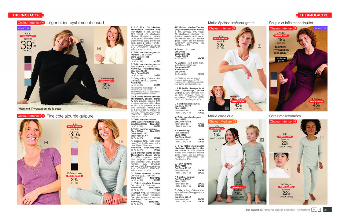 Damart Dépliant 01.01.2026