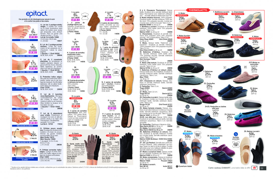 Damart Dépliant 01.01.2026