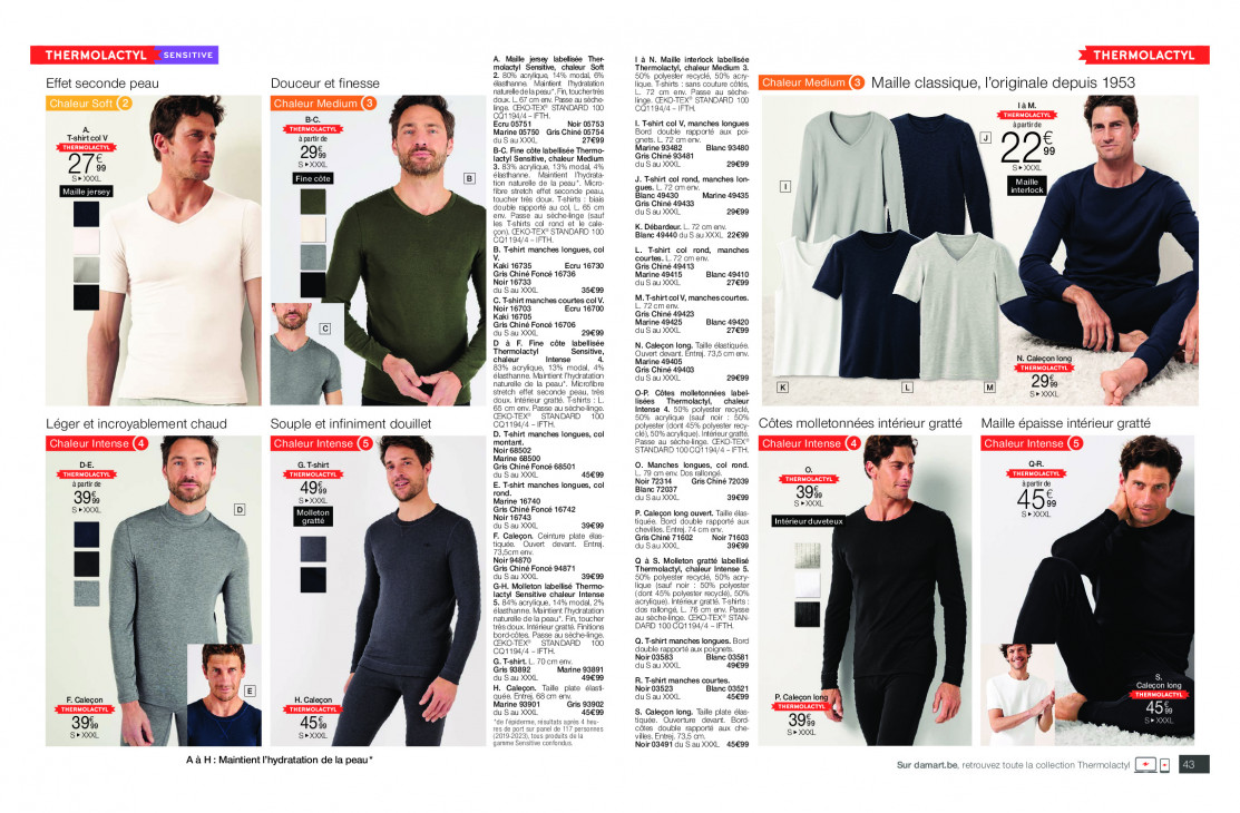 Damart Dépliant 01.01.2026