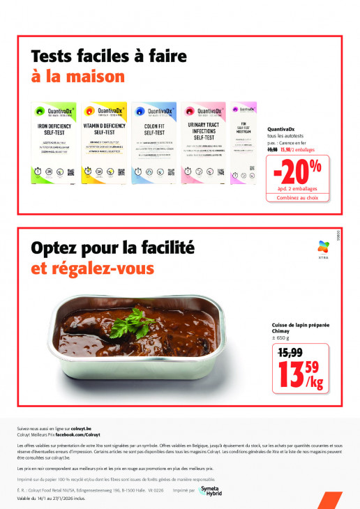 Colruyt Dépliant 14.01.2026